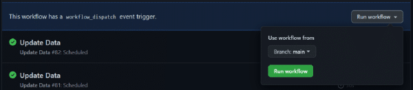 Manual Trigger en Github Actions